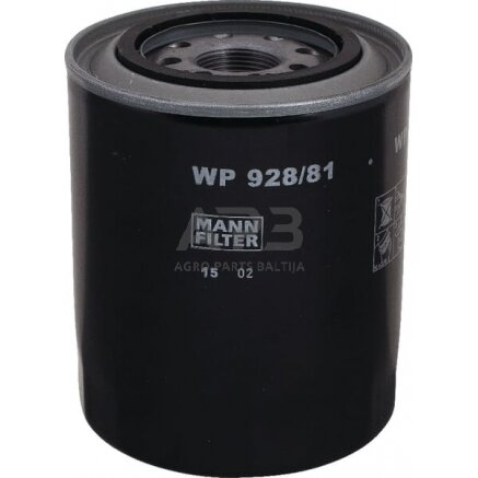 Tepalo filtras MANN-FILTER WP92881 Tepalo filtras MANN-FILTER WP92881