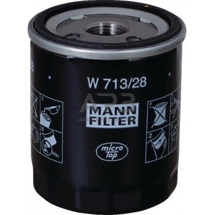 Tepalo filtras MANN-FILTER W71328 Tepalo filtras MANN-FILTER W71328