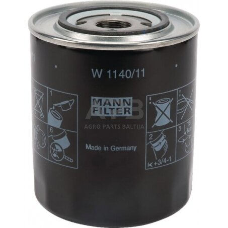 Tepalo filtras MANN-FILTER W114011 Tepalo filtras MANN-FILTER W114011