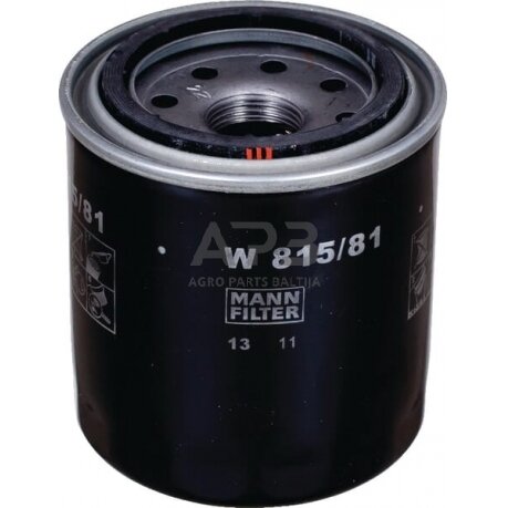 Tepalo filtras MANN-FILTER W81581 Tepalo filtras MANN-FILTER W81581