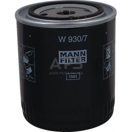 Tepalo filtras MANN-FILTER W9307 Tepalo filtras MANN-FILTER W9307