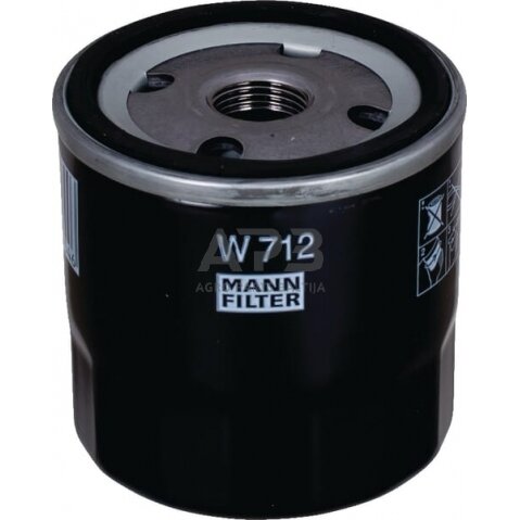 Tepalo filtras MANN-FILTER W712 Tepalo filtras MANN-FILTER W712