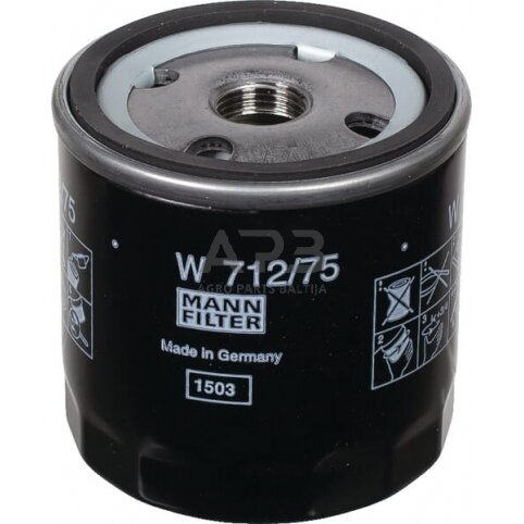 Tepalo filtras MANN-FILTER W71275 Tepalo filtras MANN-FILTER W71275