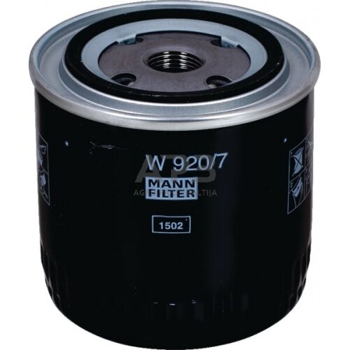 Tepalo filtras MANN-FILTER W9207 Tepalo filtras MANN-FILTER W9207