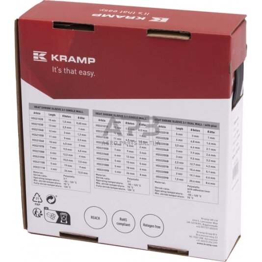 Terminis vamzdelis 12.5-6mm, 6m, HSS2108B 5 Terminis vamzdelis 12.5-6mm, 6m, HSS2108B 5