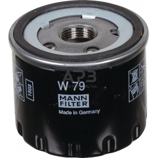Tepalo filtras MANN-FILTER W79 Tepalo filtras MANN-FILTER W79