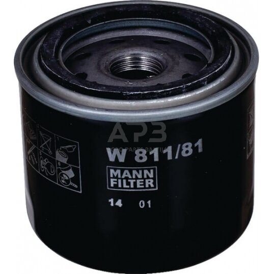 Tepalo filtras MANN-FILTER W81181