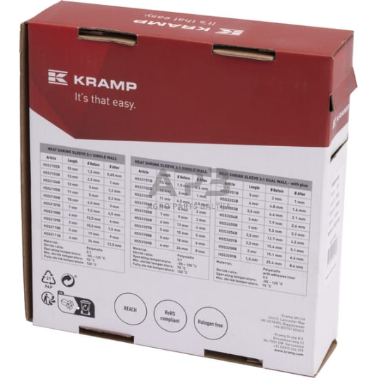 Terminis vamzdelis 18/6, 3:1, 5m, HSS3108B 5 Terminis vamzdelis 18/6, 3:1, 5m, HSS3108B 5