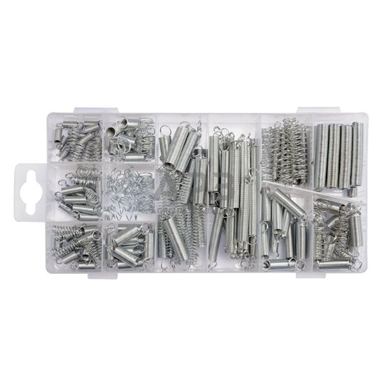 Tempimo ir suspaudimo spyruoklių rink. (200vnt.) Tempimo ir suspaudimo spyruoklių rink. (200vnt.)