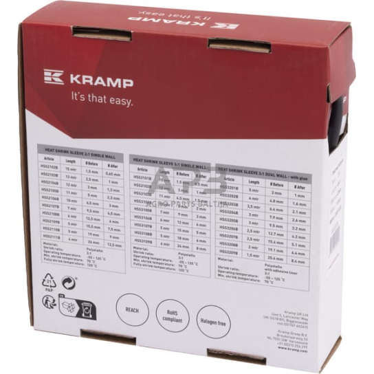 Terminis vamzdelis 4.8/1.6, 3:1, 4m, HSS3202B 5 Terminis vamzdelis 4.8/1.6, 3:1, 4m, HSS3202B 5