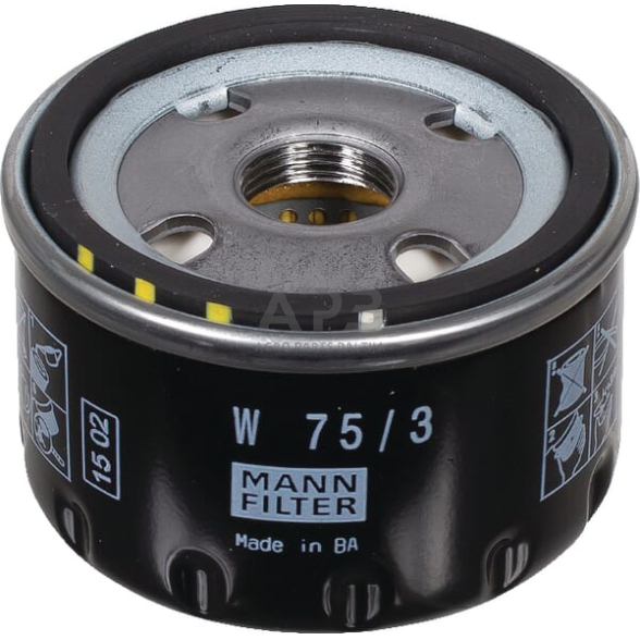 Tepalo filtras MANN-FILTER W753 Tepalo filtras MANN-FILTER W753