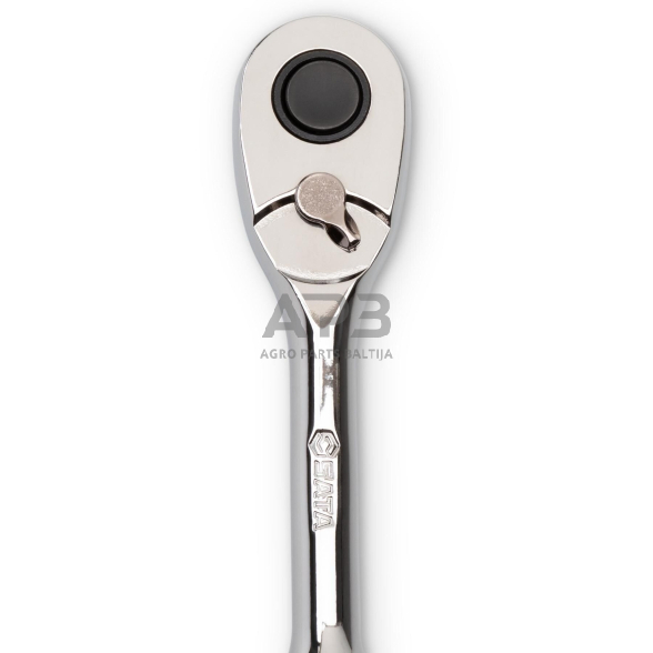 Terkšlė reversinė 1/4" 72TH L=175mm 4 Terkšlė reversinė 1/4" 72TH L=175mm 4