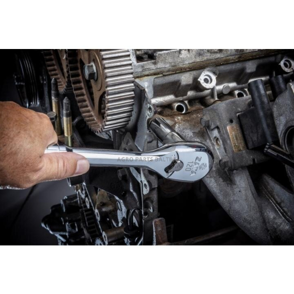 Terkšlė reversinės rinkinys 3vnt. 60TH 120XP (ovalo formos galvutė, metaline rankena) 4 Terkšlė reversinės rinkinys 3vnt. 60TH 120XP (ovalo formos galvutė, metaline rankena) 4