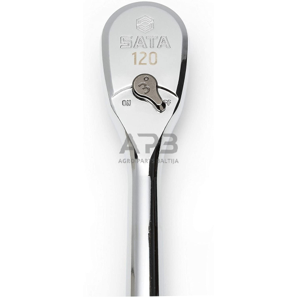 Terkšlė su metaline rankena 3/8" 60TH 120P 1
