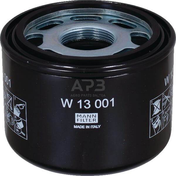 Tepalo filtras MANN-FILTER W13001