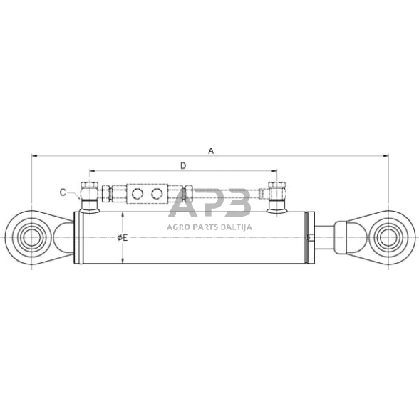 Toplink hidraulinis cilindras TEVNN305020011 1 Toplink hidraulinis cilindras TEVNN305020011 1
