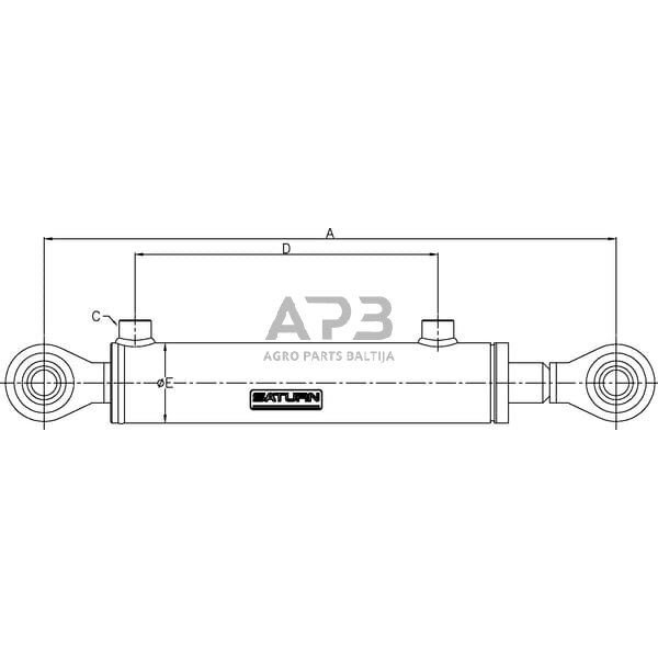 Toplink hidraulinis cilindras TENNN305015011 1