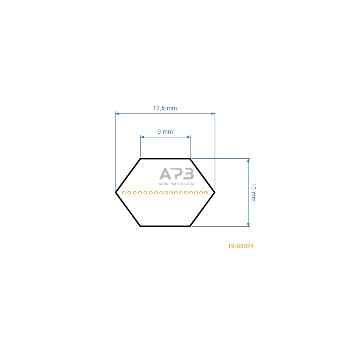 Trapecinis diržas Husqvarna 12,50x794mm Li, 12,50x850mm 534 10 02-41, 5341002-41, 534100241 3 Trapecinis diržas Husqvarna 12,50x794mm Li, 12,50x850mm 534 10 02-41, 5341002-41, 534100241 3