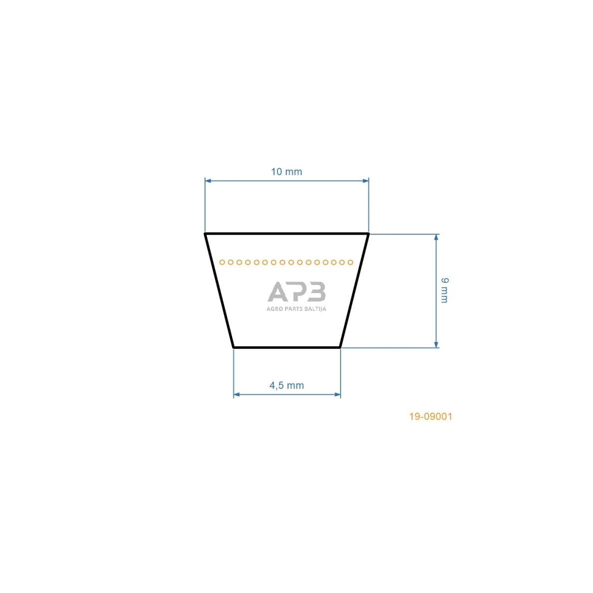 Trapecinis eigos diržas AL-KO 46BR, 46 BR-A, 47HW, 460BR, 460BRE, 470BR, 470BRE, 470HW, 4700BR, Easy-Mow 4610HPD, Easy-Mow 4700HW, Vario 470 BR 460376 10x724mm Li, 10x775mm La 2 Trapecinis eigos diržas AL-KO 46BR, 46 BR-A, 47HW, 460BR, 460BRE, 470BR, 470BRE, 470HW, 4700BR, Easy-Mow 4610HPD, Easy-Mow 4700HW, Vario 470 BR 460376 10x724mm Li, 10x775mm La 2