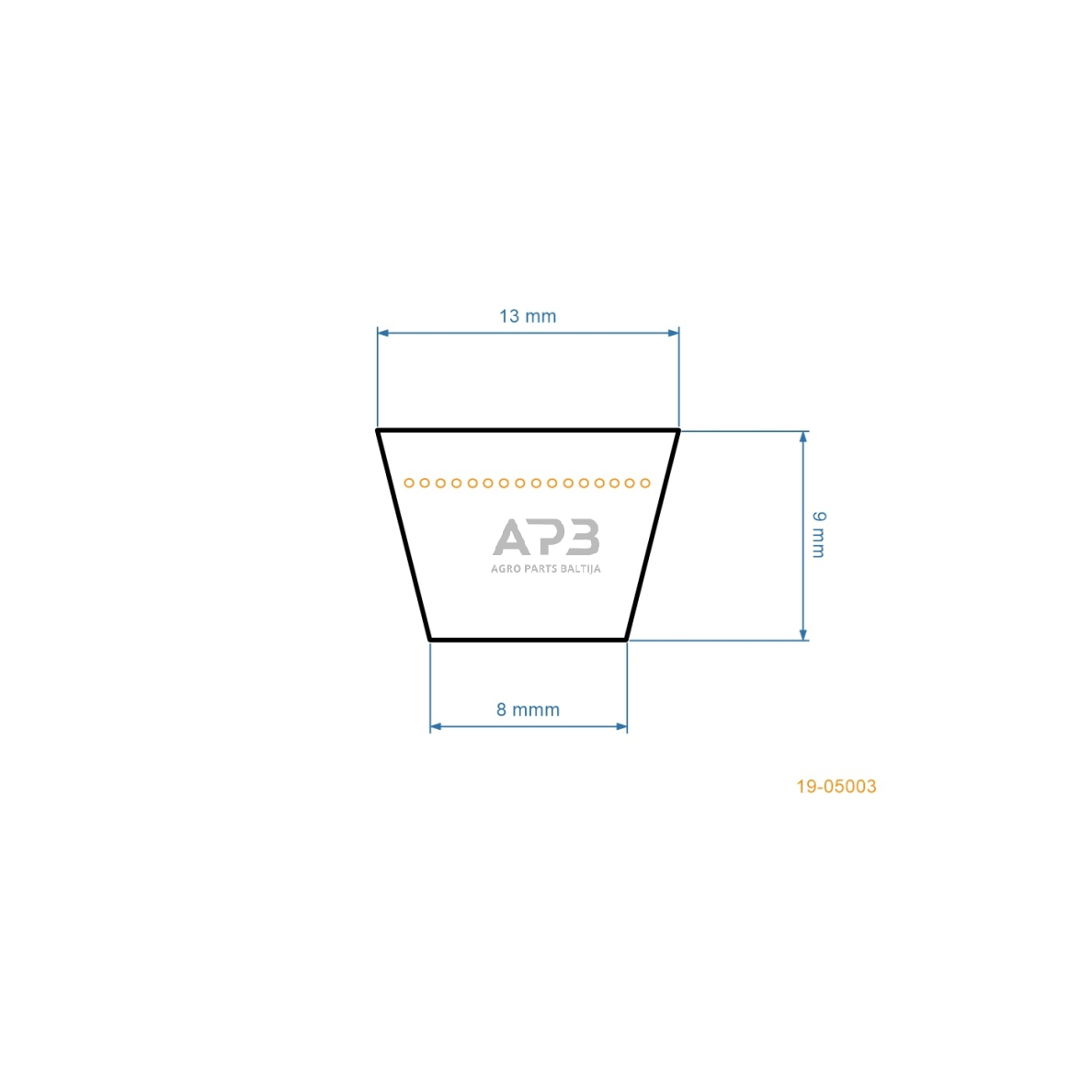 Trapecinis pjaunamosios diržas Partner 11577RB pjaunamosios plotis G38 (96 cm) 13x2210mm Li, 13x2260mm La 2 Trapecinis pjaunamosios diržas Partner 11577RB pjaunamosios plotis G38 (96 cm) 13x2210mm Li, 13x2260mm La 2