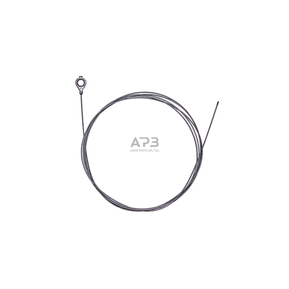 Trosas su galu O išmatavimai 1,50 mm x 2500 mm. "O" vidinis 6,35 mm 1