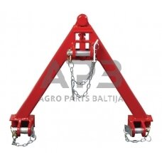 Traktoriaus prikabinimo trikampis 430,00 mm TL150677