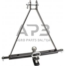 Traktoriaus prikabinimo trikampis su kabliu 640,00 mm TL150861