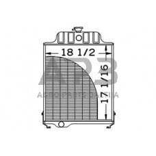 Traktoriaus radiatorius Vapormatic VPE3092