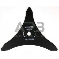 Trimerio jovimo peilis trišakis 305 x 20 mm storis 3,00 mm