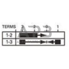 Traktoriaus užvedimo spynelė 3-2-0-1 35630N 1 Traktoriaus užvedimo spynelė 3-2-0-1 35630N 1