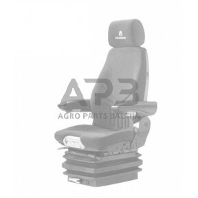 Traktoriaus sėdynės užvalkalas dirbtinės odos Grammer sėdynėms MSG95AL /722 MSG95G /732, I60546KR
