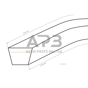 Trapecinis eigos diržas Craftsman 532178138 13x2160mm Li, 13x2210mm La
