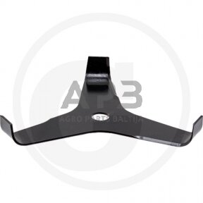 Trimerio pjovimo peilis trišakis lenktas 300 x 25,40 mm storis 4,00 mm