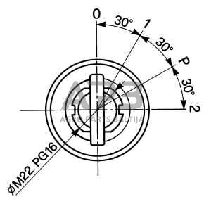 Traktoriaus užvedimo spynelė Cobo 0-1-P-2, 14307000 3 Traktoriaus užvedimo spynelė Cobo 0-1-P-2, 14307000 3