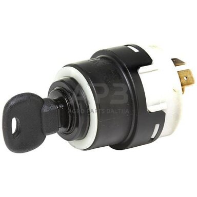 Traktoriaus užvedimo spynelė Hella 12/24V, P-0-1-2-3, 10 kontaktų, 6JB003959011