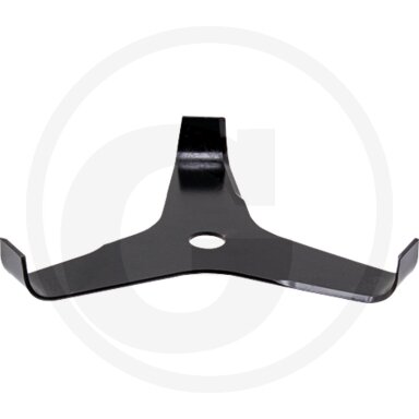 Trimerio pjovimo peilis trišakis lenktas 300 x 25,40 mm storis 3,00 mm