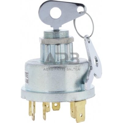 Traktoriaus užvedimo spynelė Pneutron 0-1-2-3-4 36614N Traktoriaus užvedimo spynelė Pneutron 0-1-2-3-4 36614N