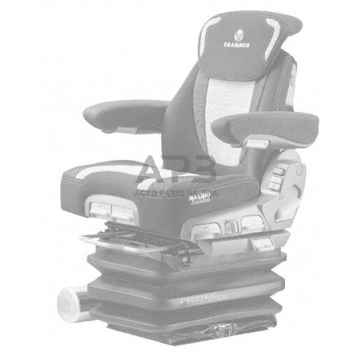 Traktoriaus sėdynės užvalkalas medžiaginis Grammer sėdynėms Maximo Evolution/Evolution Active, I21541KR 1 Traktoriaus sėdynės užvalkalas medžiaginis Grammer sėdynėms Maximo Evolution/Evolution Active, I21541KR 1