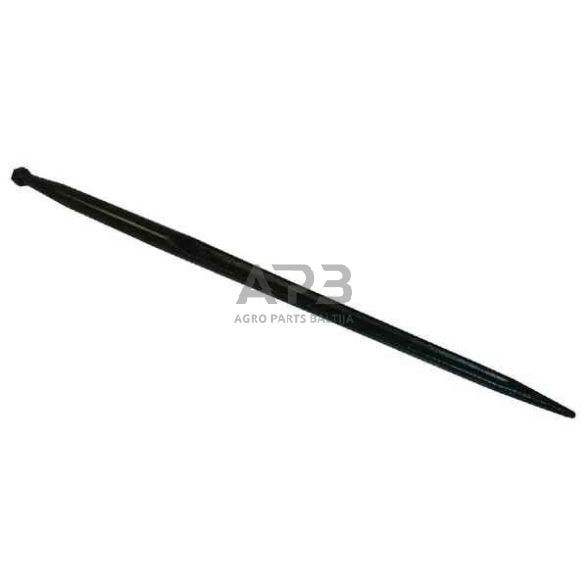 Krautuvo noragai, tiesūs, dvigubo T skerspjūvio, 36x1100 mm, smailus antgalis su M22x1,5 mm veržle, juodi, gopart RT1GP Krautuvo noragai, tiesūs, dvigubo T skerspjūvio, 36x1100 mm, smailus antgalis su M22x1,5 mm veržle, juodi, gopart RT1GP