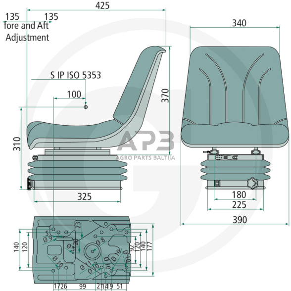 Traktoriaus sėdynė 240920042 1 Traktoriaus sėdynė 240920042 1