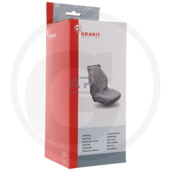 Traktoriaus sėdynės užvalkalas pilkas 24000100 1 Traktoriaus sėdynės užvalkalas pilkas 24000100 1