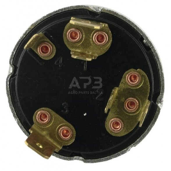 Traktoriaus užvedimo spynelė 0-1-2-3 34228N 1 Traktoriaus užvedimo spynelė 0-1-2-3 34228N 1