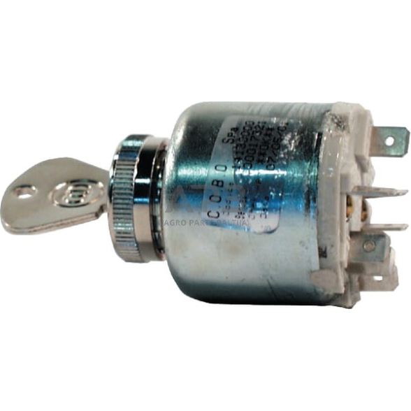 Traktoriaus užvedimo spynelė Cobo 0-1-2-3, 5 kontaktų 14130000 Traktoriaus užvedimo spynelė Cobo 0-1-2-3, 5 kontaktų 14130000