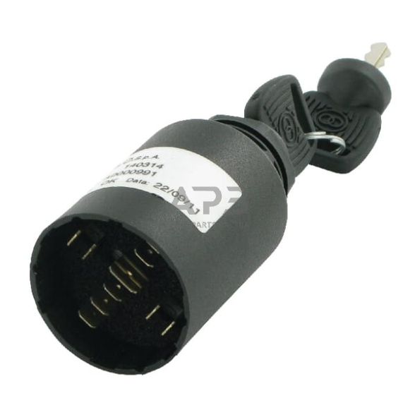 Traktoriaus užvedimo spynelė Cobo 6 kontaktų 1403140000 1 Traktoriaus užvedimo spynelė Cobo 6 kontaktų 1403140000 1