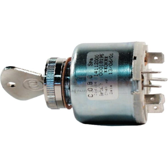 Traktoriaus užvedimo spynelė Cobo P-0-1-2, 5 kontaktų 14112000 Traktoriaus užvedimo spynelė Cobo P-0-1-2, 5 kontaktų 14112000