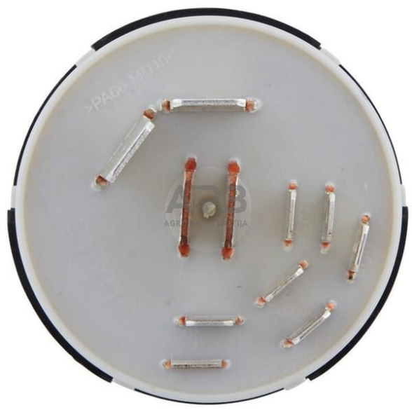 Traktoriaus užvedimo spynelė Hella 12/24V, P-0-1-2-3, 10 kontaktų 6JB003959001 2 Traktoriaus užvedimo spynelė Hella 12/24V, P-0-1-2-3, 10 kontaktų 6JB003959001 2