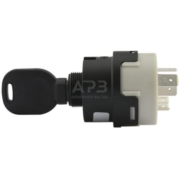 Traktoriaus užvedimo spynelė Hella 12/24V, P-0-1-2-3, 10 kontaktų, 6JB003959021 1 Traktoriaus užvedimo spynelė Hella 12/24V, P-0-1-2-3, 10 kontaktų, 6JB003959021 1