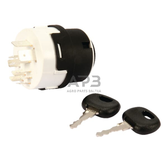 Traktoriaus užvedimo spynelė Pneutron 0-1-2-3, 10 kontaktų 20500401PN 1 Traktoriaus užvedimo spynelė Pneutron 0-1-2-3, 10 kontaktų 20500401PN 1