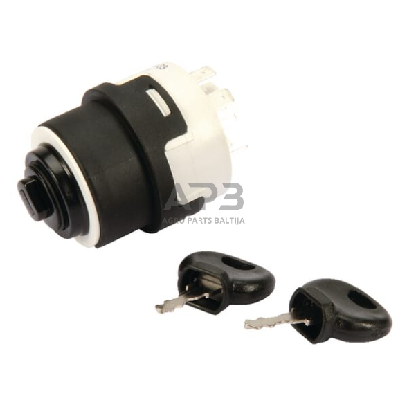 Traktoriaus užvedimo spynelė Pneutron 0-1-2-3, 10 kontaktų 20500403PN Traktoriaus užvedimo spynelė Pneutron 0-1-2-3, 10 kontaktų 20500403PN