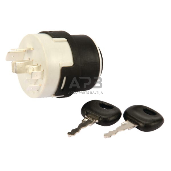 Traktoriaus užvedimo spynelė Pneutron 0-1-2-3, 9 kontaktų 20500601PN 1 Traktoriaus užvedimo spynelė Pneutron 0-1-2-3, 9 kontaktų 20500601PN 1